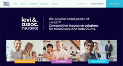 Desktop Screenshot of leviinsurance.com